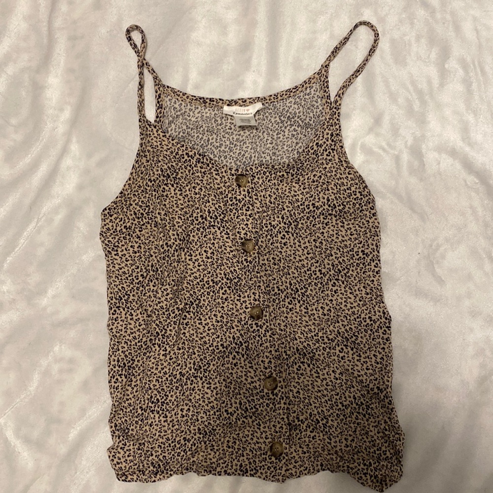 Urban Romantics Cheetah Tank -medium